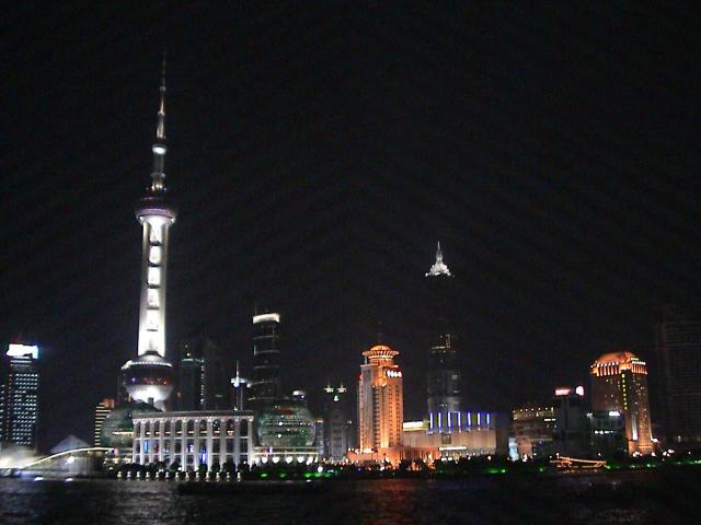 Shanghai - neue Skyline Pudong